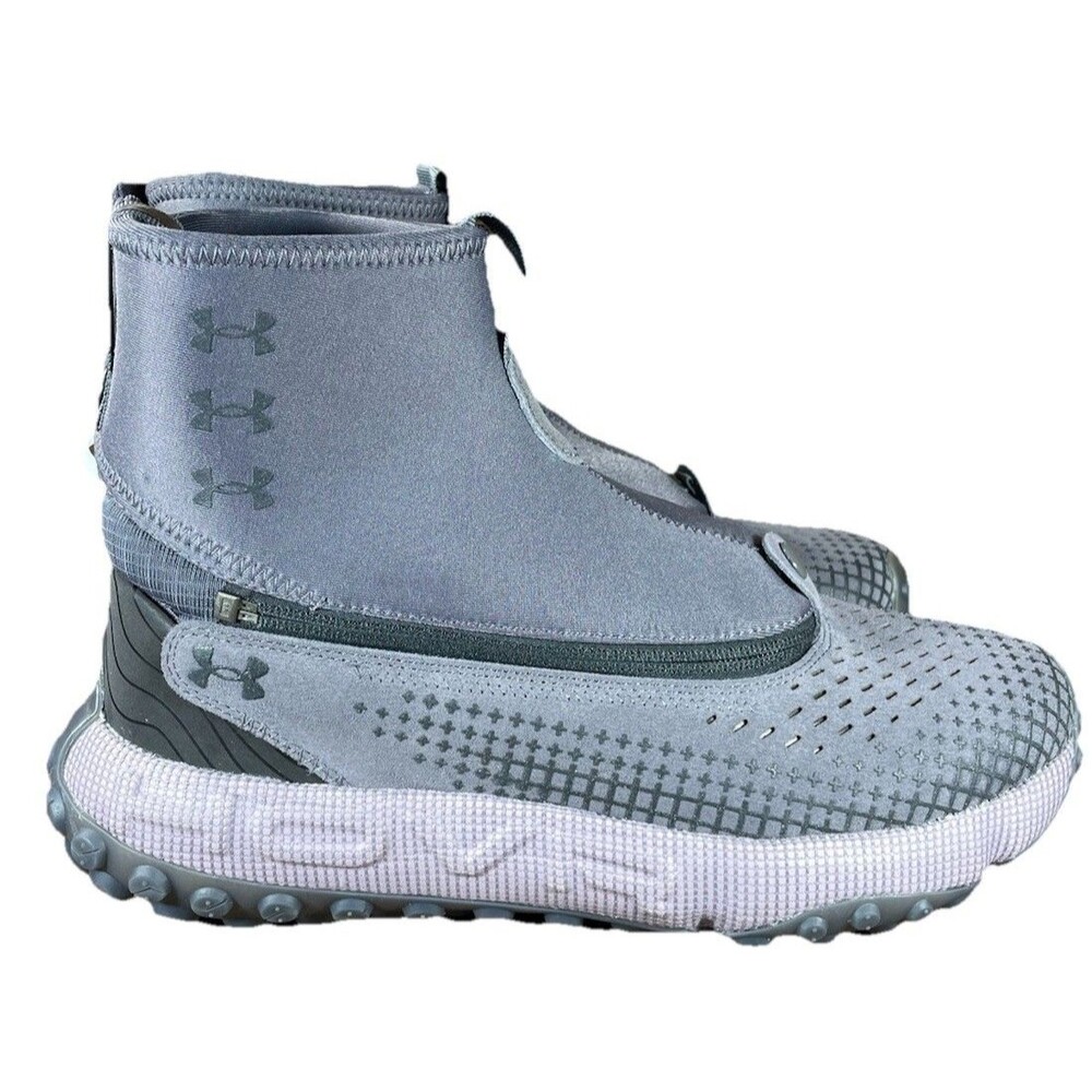 Under Armour HOVR Summit Fat Tire Delta Running Shoes Unisex M9/W10.5 Grey Cuff